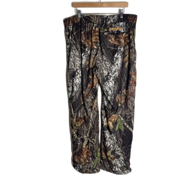 Under Armour Pants Mens XL Mossy Oak Camo Waterproof Hunting Outdoor Lined - Picture 10 of 14